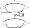 COBREQ N-582 Brake Pad Set, disc brake